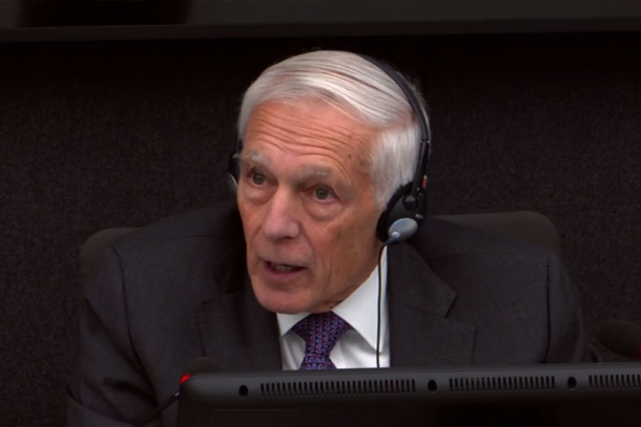 Former General Clark in The Hague discusses NATO's intervention plan in Kosovo • KosovaPress
