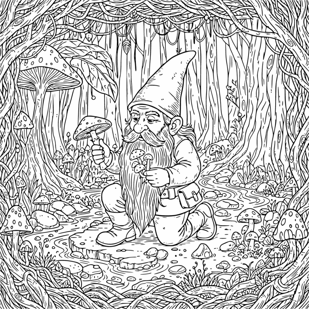 A Gnome I created for my book