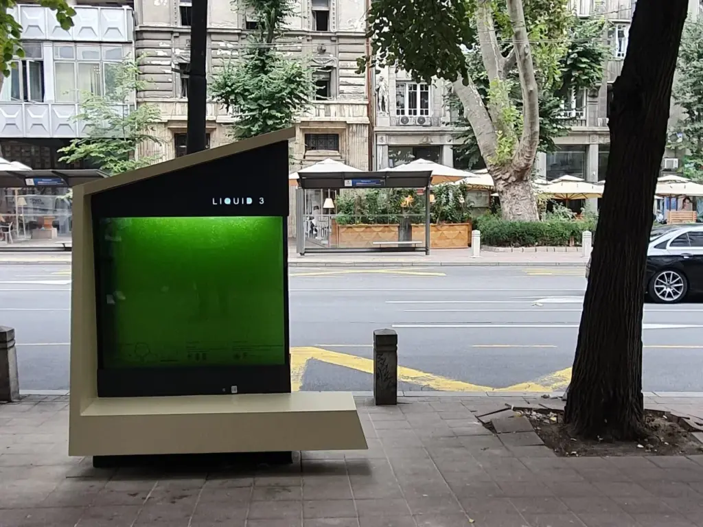 A Liquid Tree; Serbia’s Algae-Based Solution to Urban Air Pollution; LIQUID-3