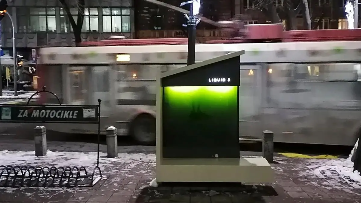A Liquid Tree; Serbia’s Algae-Based Solution to Urban Air Pollution; LIQUID-3