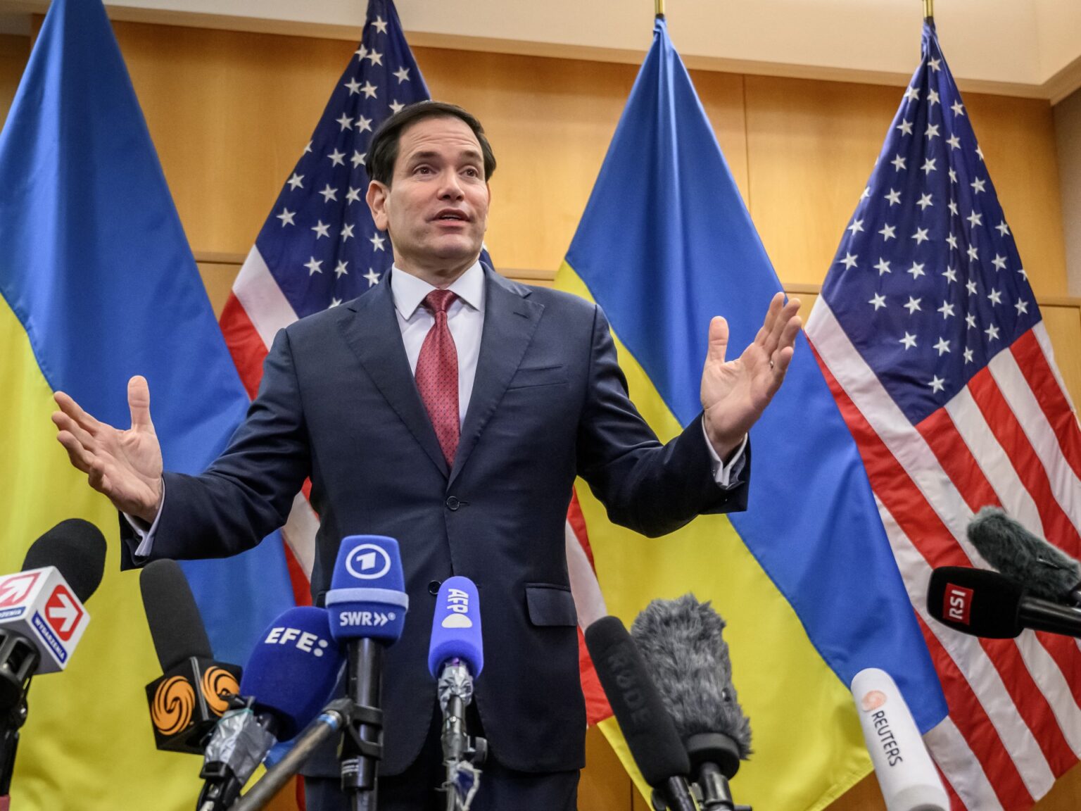 US ‘very optimistic’ Ukraine peace plan can be reached ‘very soon’: Rubio | Russia-Ukraine war News