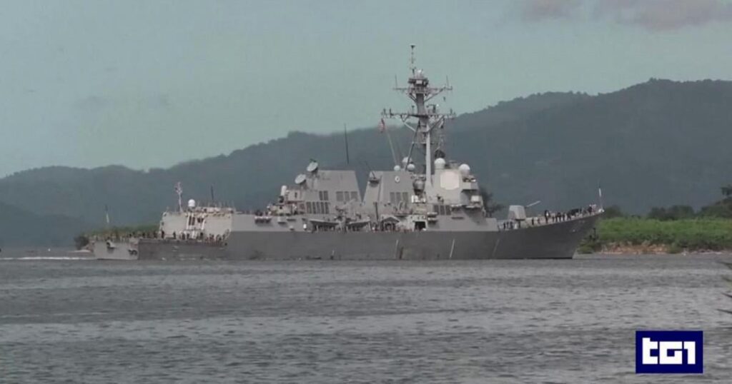 US aircraft carrier towards Venezuela, the deployment against Narcos and the Maduro regime is formed