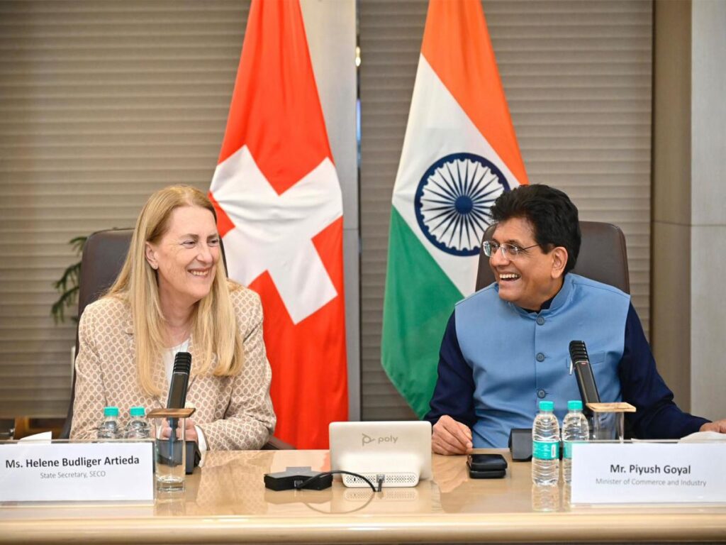 India, Switzerland discuss pharma & biotech collaboration as Piyush Goyal meets Swiss State Secretary for Economic Affairs