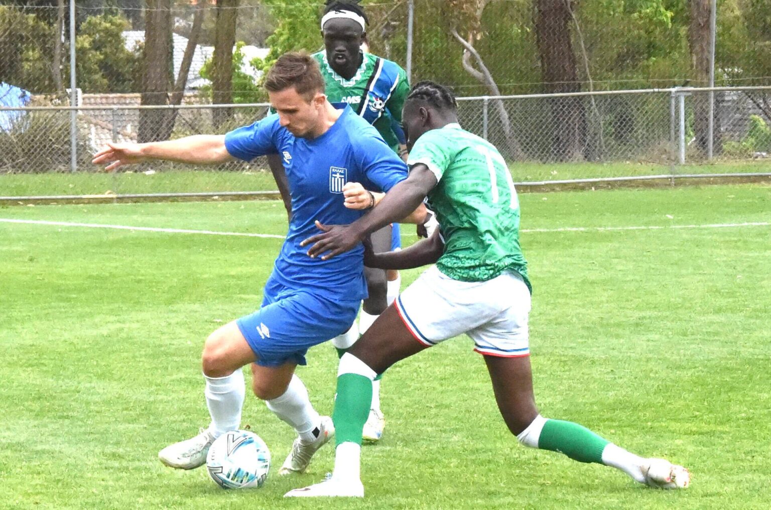 Team Greece fall on penalties to bow out of All Nations Cup