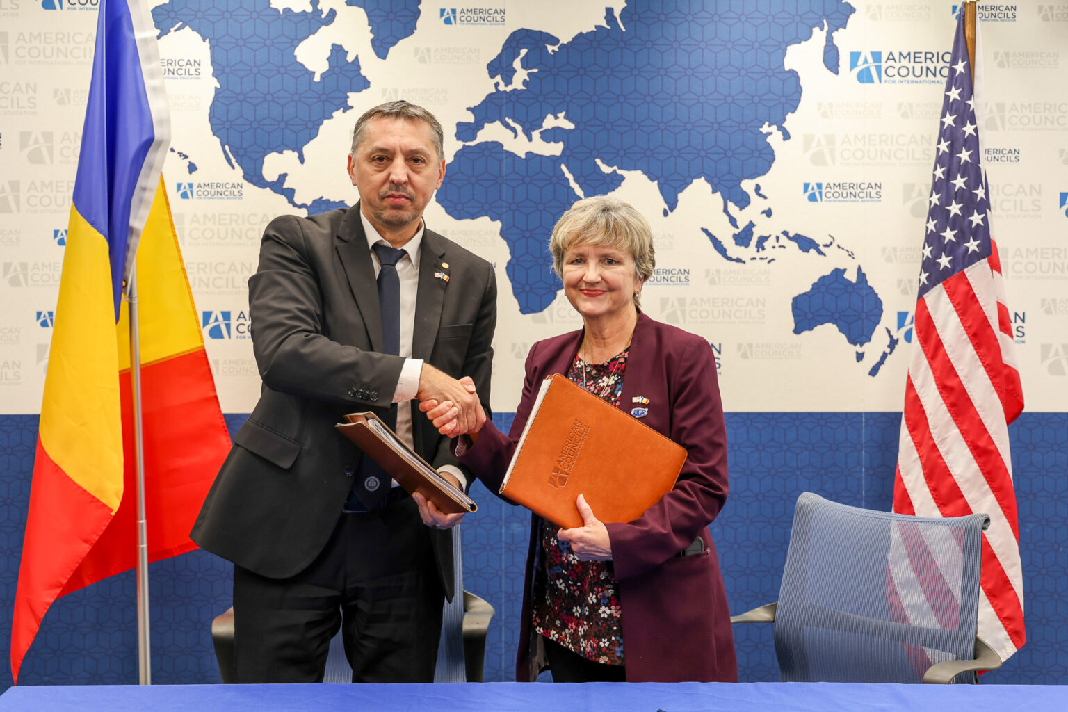 American Councils and Romanian Ministry of Education and Research Sign Historic Co-Financing Agreement for the FLEX Program