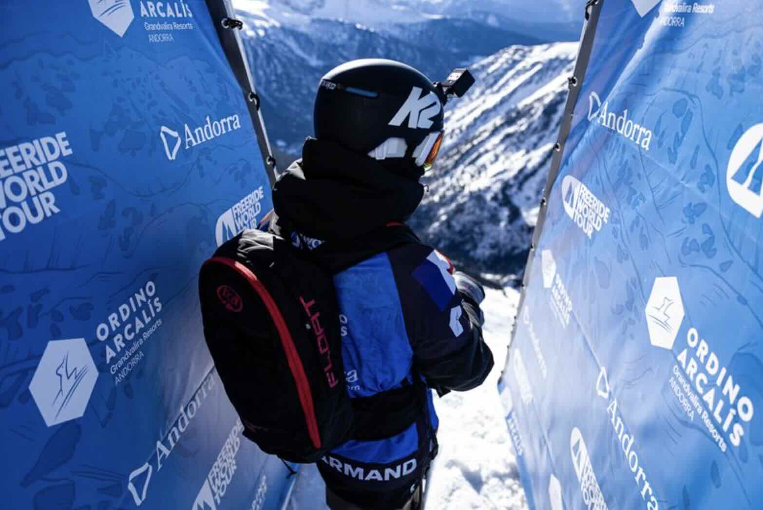 Freeride World Tour event in Ordino Arcalis