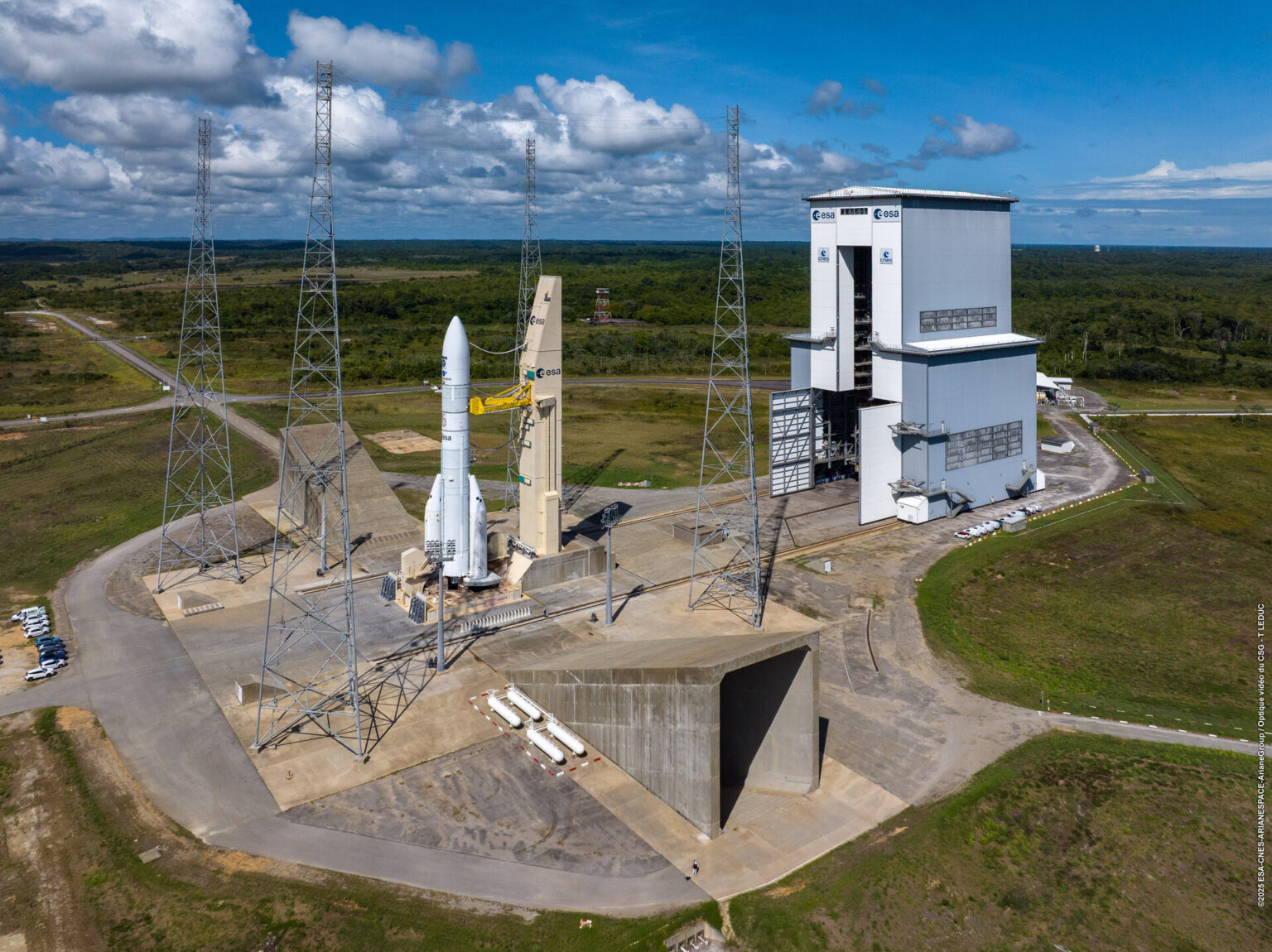 Ariane 6 for Sentinel-1D ready for liftoff