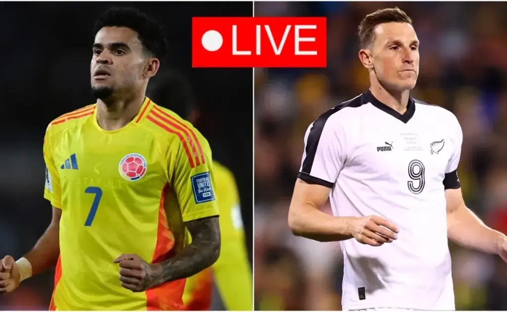 Colombia vs New Zealand LIVE: The second half of the international friendly is underway! (1-0)
