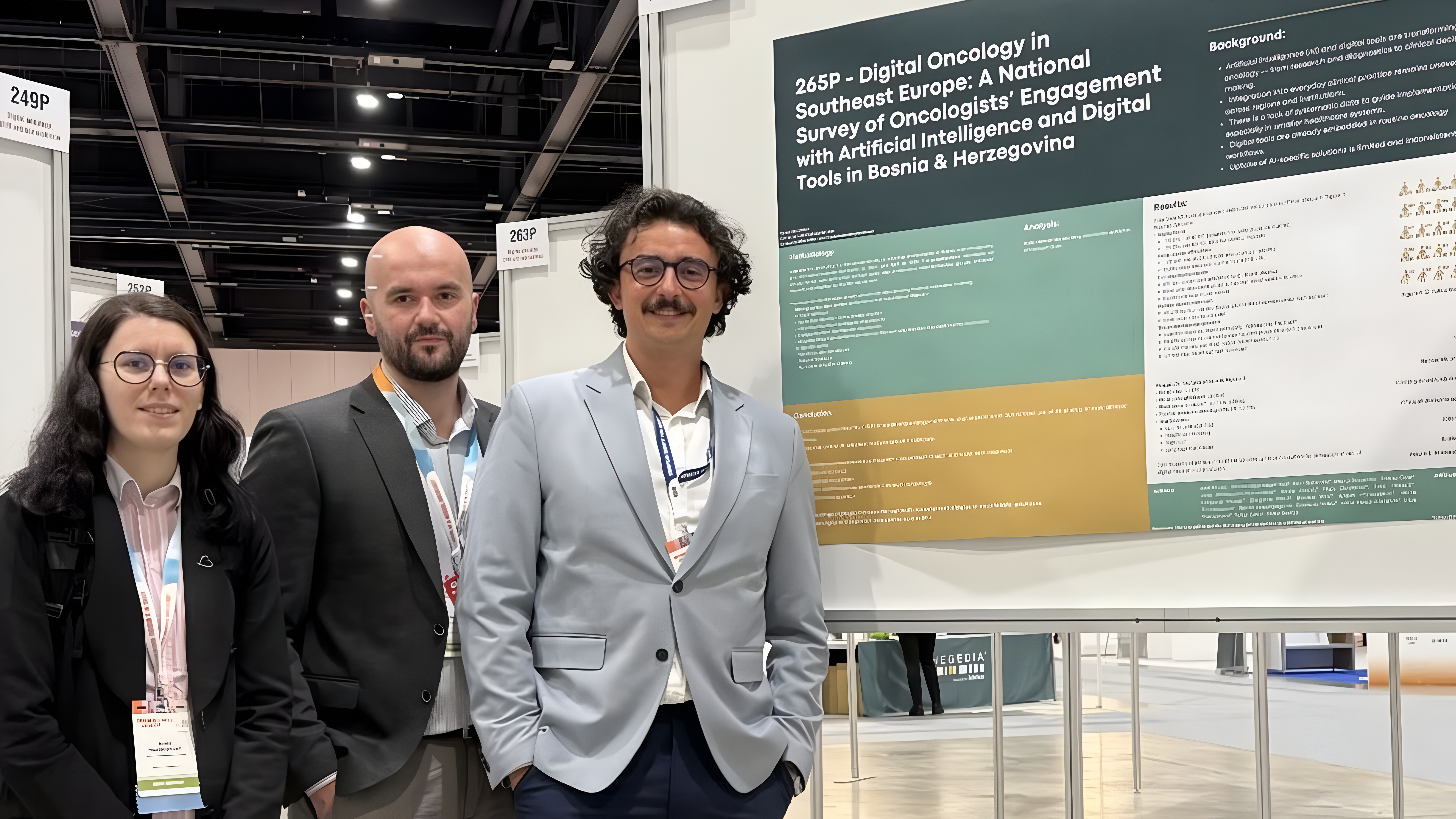 Amil Družić: National Study on Oncologists’ Use of AI in Bosnia and Herzegovina at ESMO
