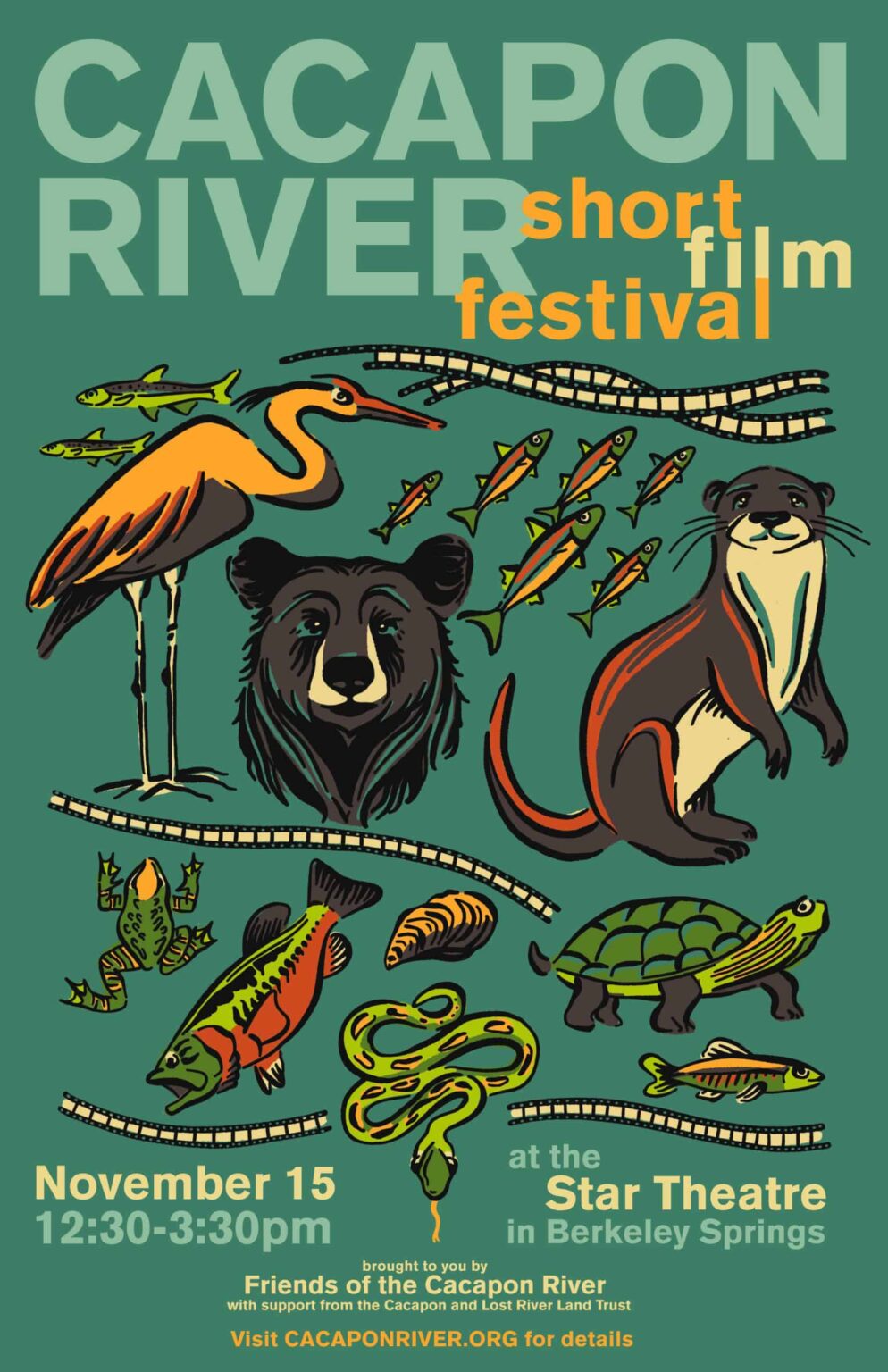 4th Annual Cacapon River Environmental Short Film Fest returns Nov. 15
