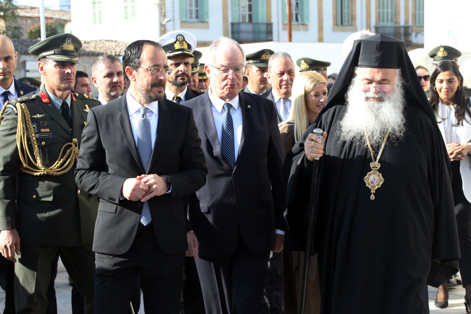 cover Christodoulides honours Eldyk soldiers who fought in 1974