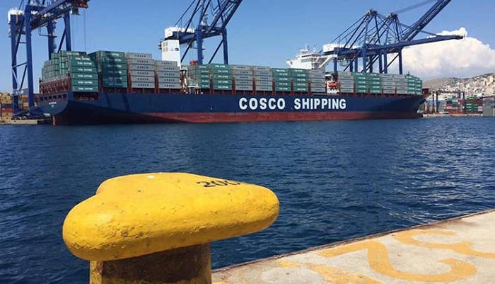 Elefsina Piraeus port China