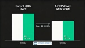 Emissions Gap Relative to 1.5 °C Pathway