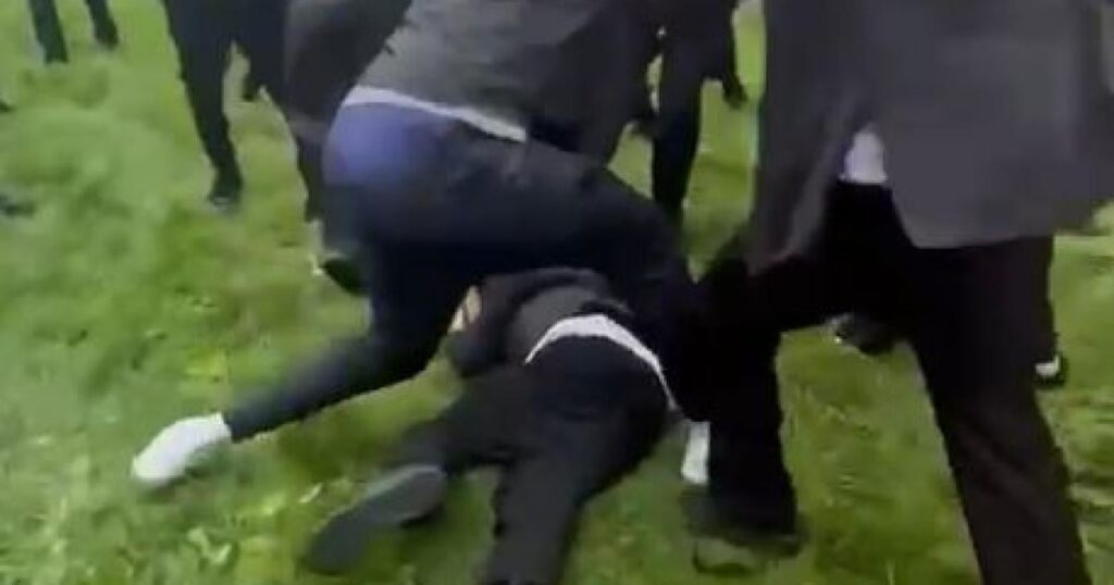 Boy hospitalised after attack by gang of schoolchildren