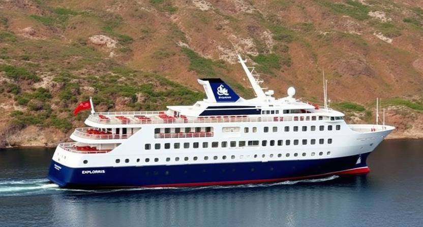 Exploris One Expedition Cruise Ship in France Awaits New Ownership After Exploris Cruises Liquidation, Presenting Future Opportunities in Cruise Tourism