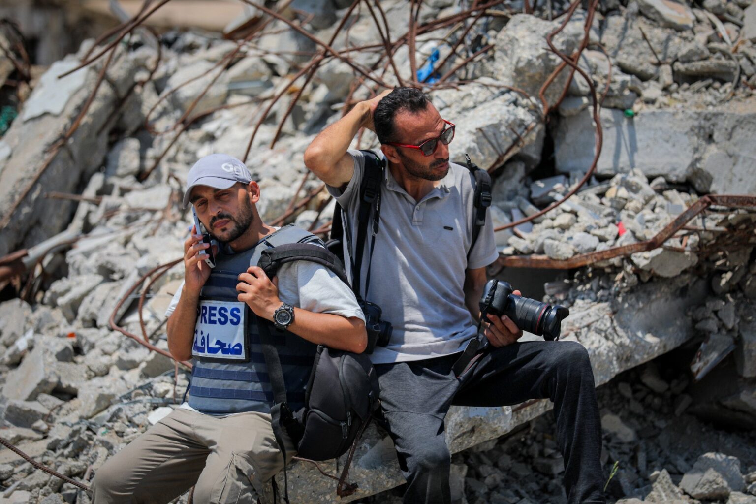 With ceasefire in place, US renews plea for Israel to allow foreign press into Gaza