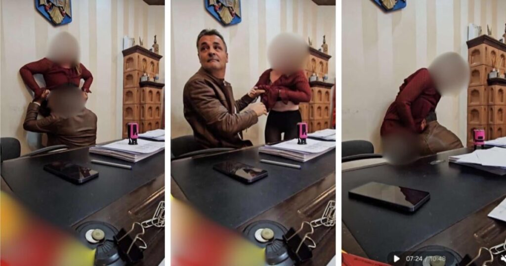 Scandal in a commune in Romania: images of a mayor allegedly sexually assaulting a woman in his office. The mayor says they are made with AI