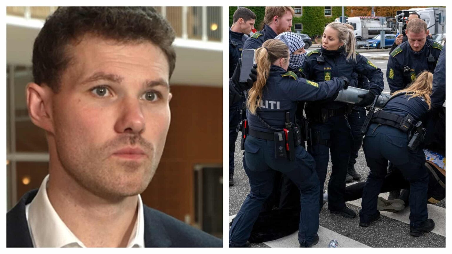 One person arrested: Anders Winnerskjold assaulted by aggressive and threatening men in Bilka
