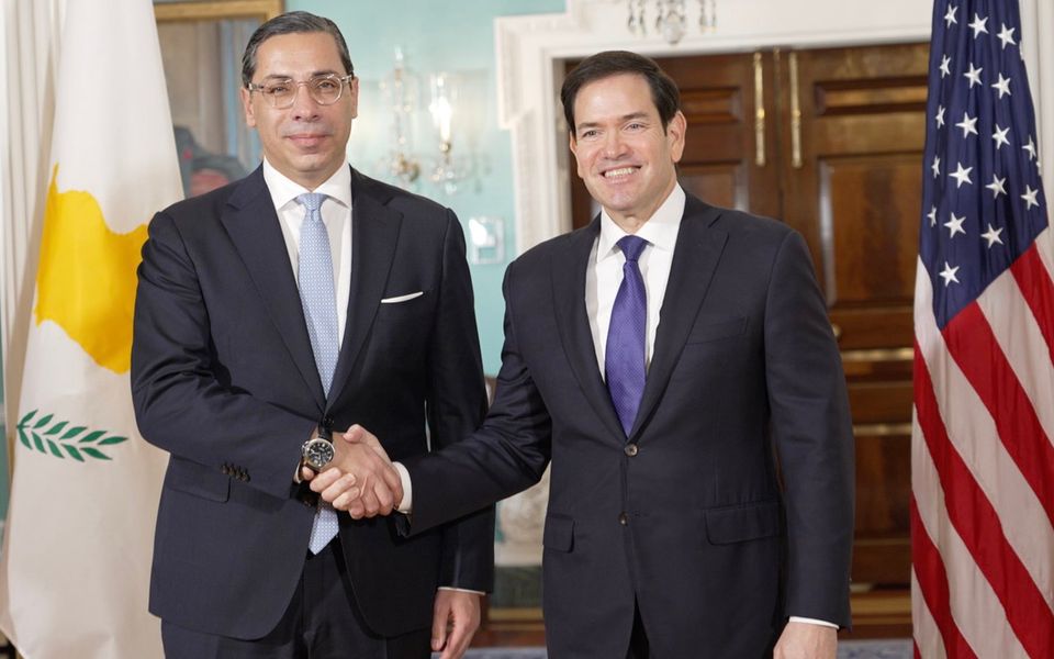 Cyprus foreign minister meets US counterpart to discuss strategic partnership