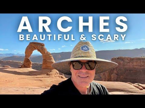 I really enjoyed my time at Arches National Park, so many trails to hike.   I did learn that I have a fear of heights when mixed with sharp drop offs.  What have you learned about yourself when Outdoors?