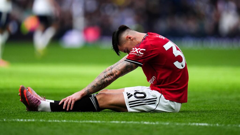 Man United’s Sesko to miss Slovenia’s World Cup qualifying games with knee injury