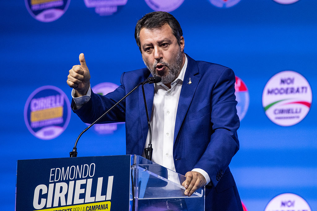 With the bridge, Salvini seeks to revive Italy’s Lega party