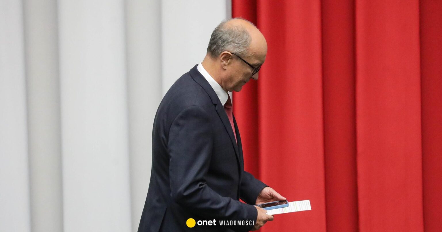 Włodzimierz Czarzasty is the new marshal. The Sejm made a decision