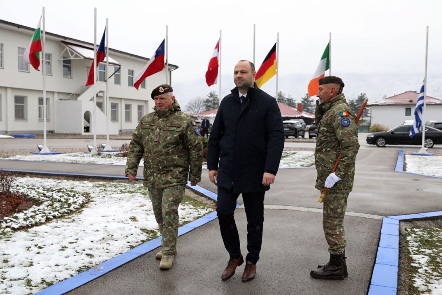 EUFOR Welcomes North Macedonia’s Minister of Defense EUFOR Welcomes North Macedonia’s Minister of Defense