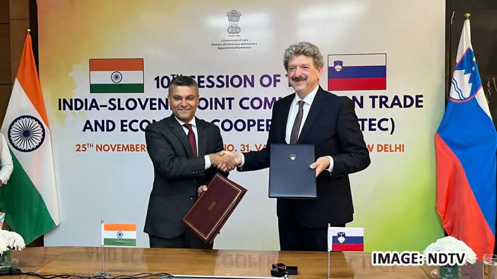 India–Slovenia JCTEC Meeting Reviews Bilateral Economic Engagement & Explores Sectoral Cooperation