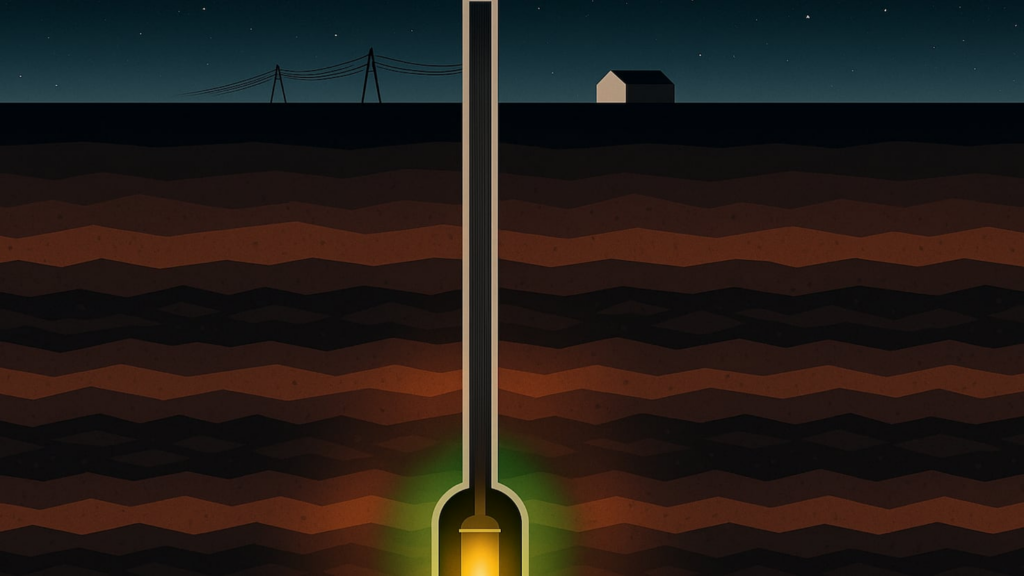 The U.S. begins plan to bury nuclear power plant one mile underground to harness the force of gravity