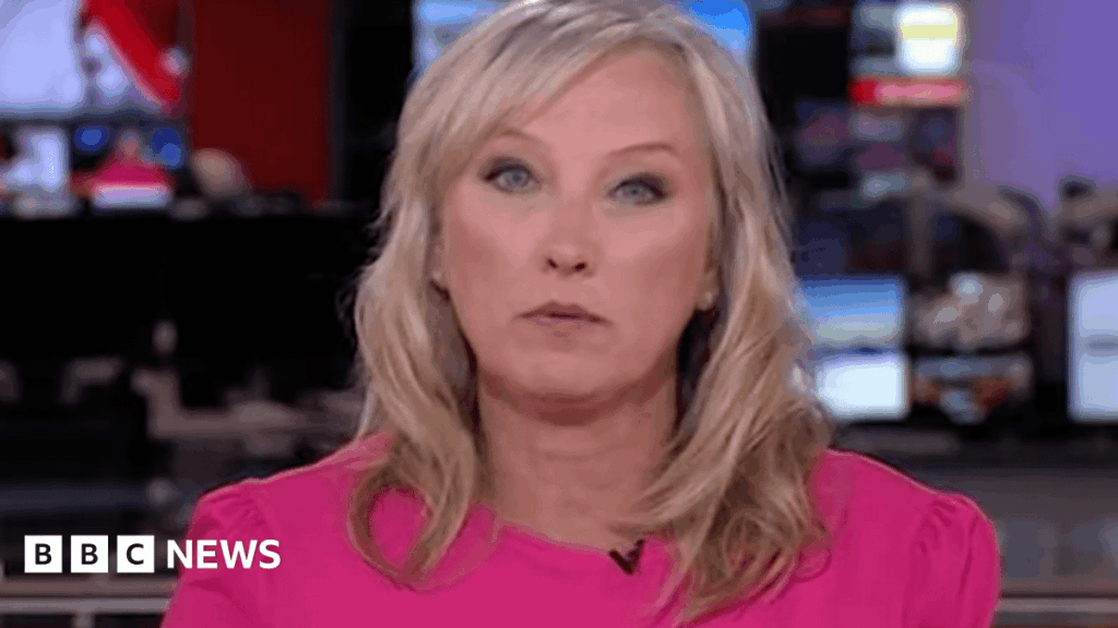 Martine Croxall broke rules over 'pregnant people' facial expression, BBC says