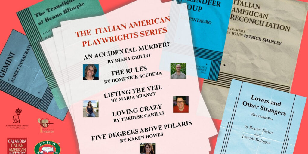 Kairos Italy Theater Announces The First Edition Of The Italian American Playwrights Reading Series