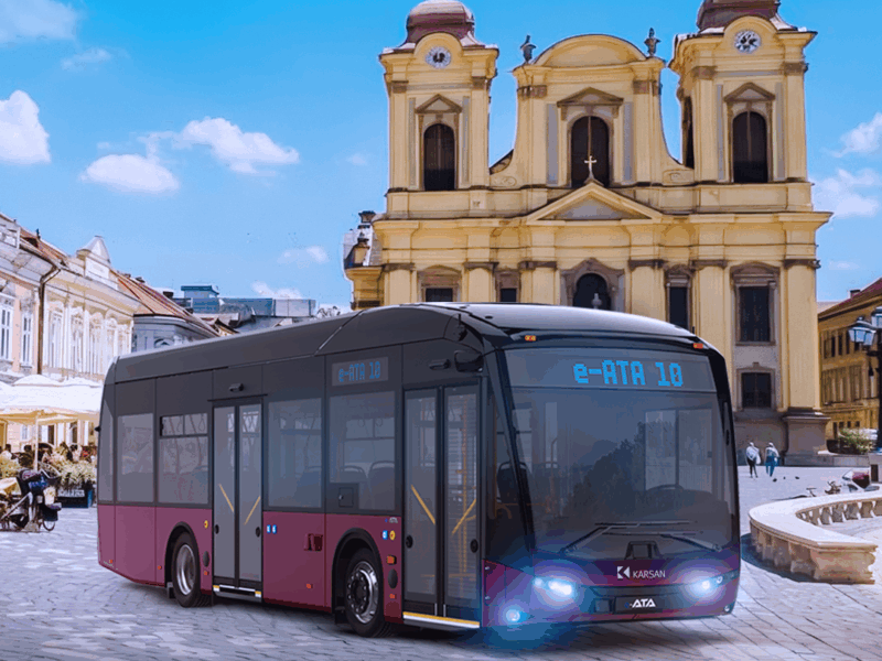 Romania: Karsan to Deliver 30 e-ATA Vehicles to Timişoara