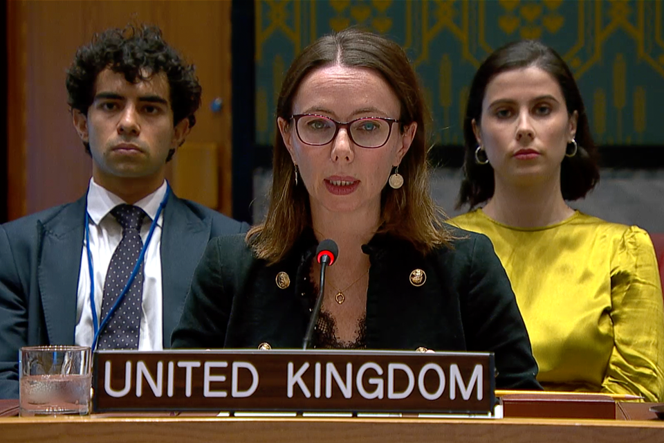 Statement by Jennifer MacNaughtan, UK Minister Counsellor, at the Security Council meeting on Kosovo