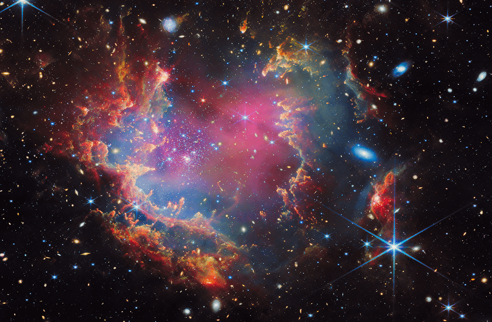 Astronomers Catch Five Galaxies Smashing Together 800 Million Years After the Big Bang