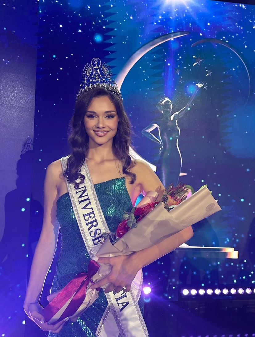 Laura Gnjatović Miss Universe Croatia 2025.
