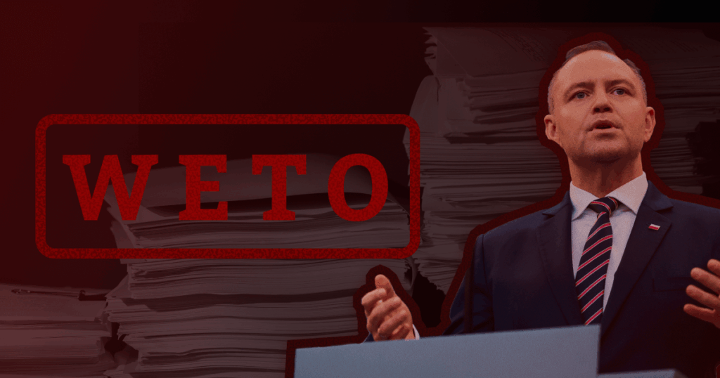 The civic coalition has launched the website wetomat.pl, which is intended to collect information about bills vetoed by the president.