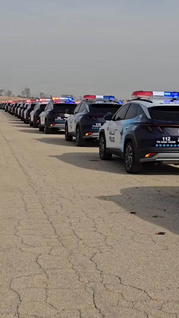 Allegedly, Türkiye gifted a large number of new police vehicles to Syria.