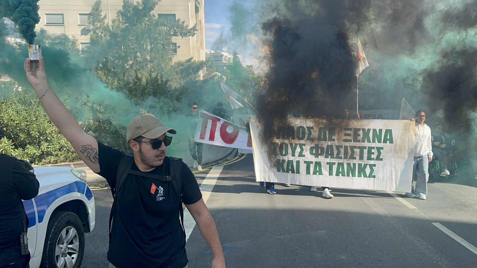 cover Cyprus honours Greek 1973 uprising