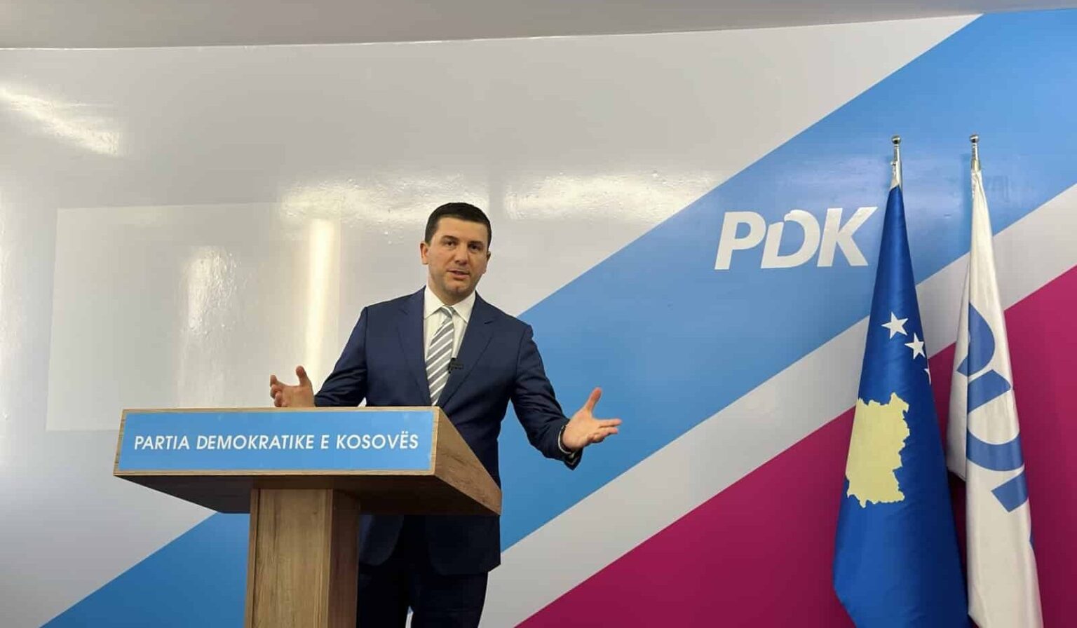 Leader of Democratic Party of Kosovo, Memli Krasniqi, Steps Down
