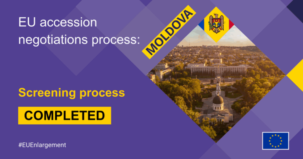 Moldova successfully completes its screening process