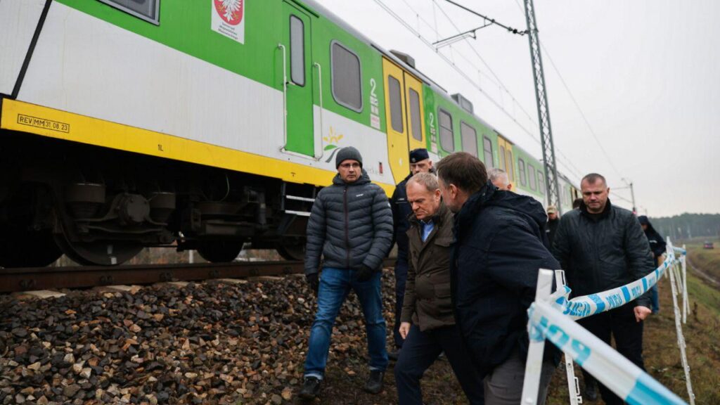 Train line sabotage