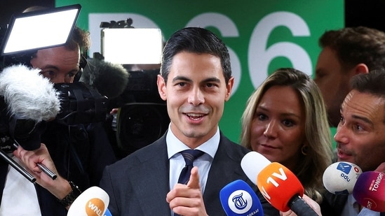 Among Rob Jetten's “greatest passions” as a child and a teenager were football and athletics.(REUTERS)