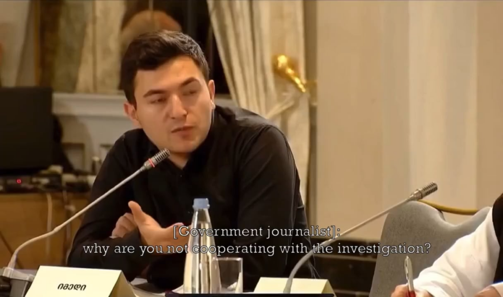 "Why are you not cooperating with the investigation?"