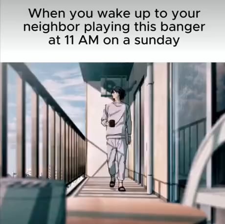 Sunday morning the walls are the softest, everyone knows it