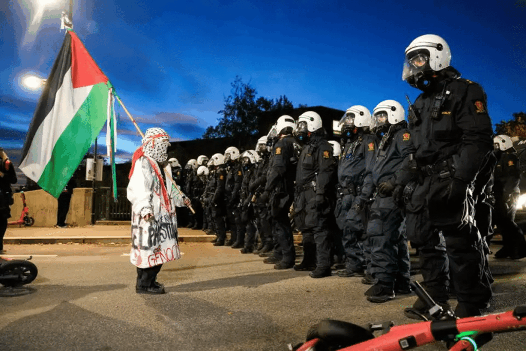 Norway Kristallnacht event focuses on Gaza