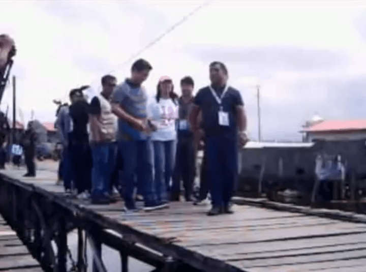 WCGW if corrupt public officials personally inspect their shoddy project