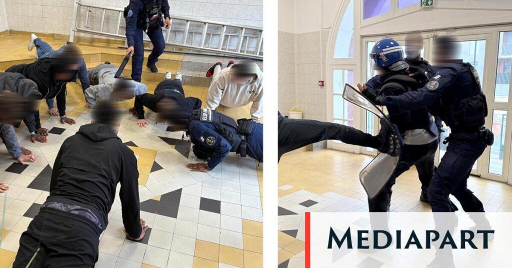 In a vocational high school, “Live my life as an inmate” workshops degenerate into a fight club