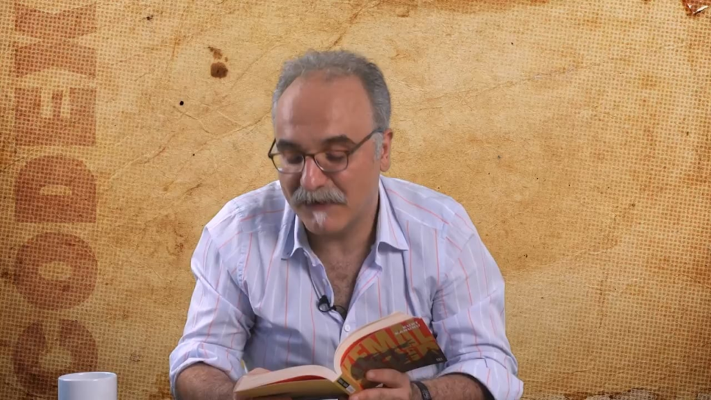 Emrah Safa Gürkan: "The Turkish bourgeoisie cannot learn business, because they are profit-seekers. They also avoid difficult jobs. For example, in Türkiye, since the railway will not make a profit, they have the state build it, and they hire their own contractors. They just collect money with shovels." (Codex 03: Wolf Code)