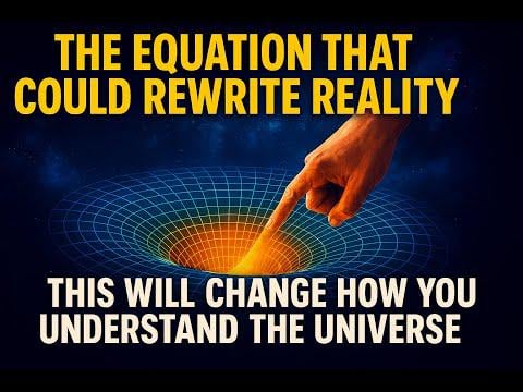 I came across an equation that might rewrite how we understand reality. I need people smarter than me to tell me if this is as big as it looks.